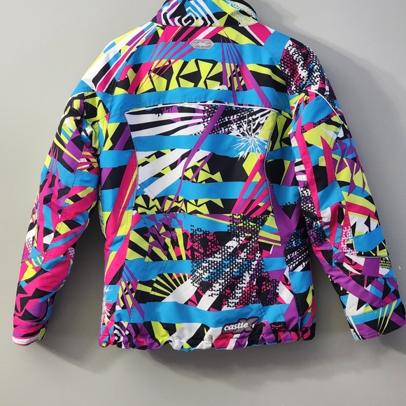 Castle X Racewear Twist Special Edition Snow Mobile Ladies Jacket Size SMALL - Picture 2 of 7